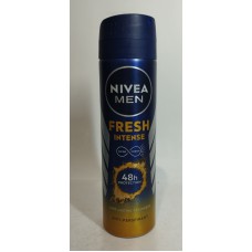 Акція Дезодорант чоловічий спрей Nivea Fresh Intense (інтенсивна свіжість) 150мл