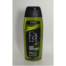 Акція Гель для душу Fa Men 3in1 Sport Energy boost /250мл