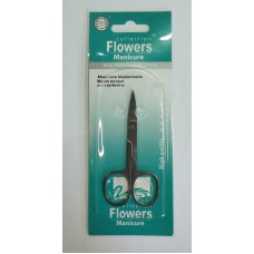 Ножниці манікюрні Flowers E-642 (5 широкі) /шт