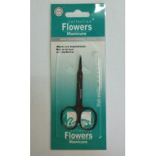 Ножниці манікюрні Flowers E-643 тонкі /шт