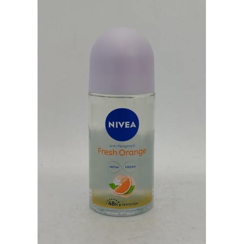 Акція Дезодорант жіночий шарик Nivea Fresh orange (апельсин) 50мл