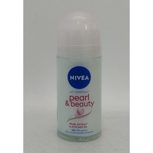 Акція Дезодорант жіночий шарик Nivea Pearl & beauty перлина краса 50мл