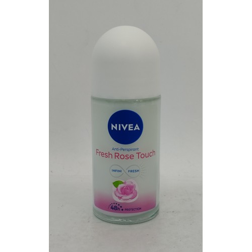 Акція Дезодорант жіночий шарик Nivea Fresh rose (дотик троянди) 50мл