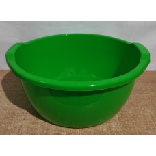 Миска пластмасова харчова Горизонт Глобус 15л кольорова з ручками /шт