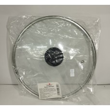 Кришка склянна для кастрюлі сковороди Stenson MH-0635 26см з ручкою /шт