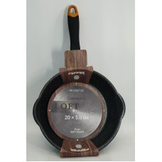 Акція Сковорода алюмінієва Pepper PR-2307-20 Loft покриття Marble 20см*4,5 без кришки (пресов. алюм, антиприг.керамічна покр) /шт