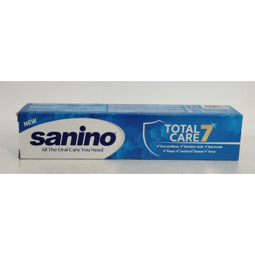 Зубна паста Sanino Total Care 7 комплексний догляд /50мл