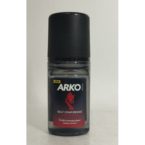 Акція Дезодорант чоловічій кульковий Arko Self Confidence /50мл