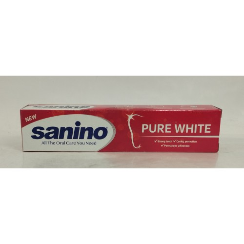 Зубна паста Sanino Pure White відбілювання /50мл