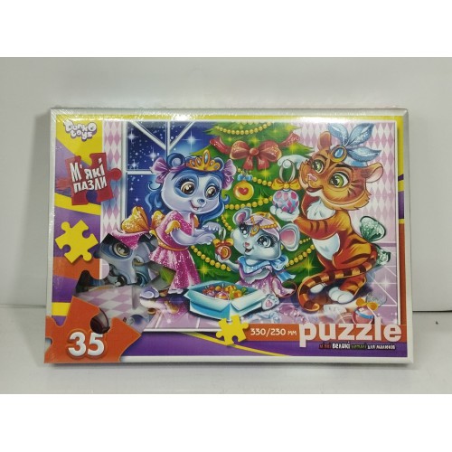 Пазл м'який Danko Toys 330х230мм 35елем.