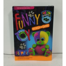 Набір тісто для ліпленння Danko Toys Air Clay Fluoric коробка 4кол.
