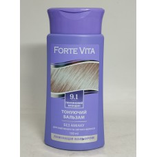 Тонуючий бальзам для волосся Forte Vita 9.1 Платиновий блондин /150мл
