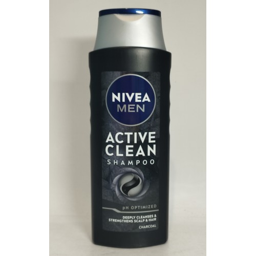 Шампунь Nivea для чоловічі Активне очищення /400мл