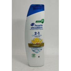 Акція Шампунь Head & Shoulders 2в1 цитрусова свіжість для жирного /330мл