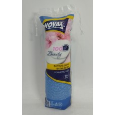 Акція Ватні диски Novax /100шт