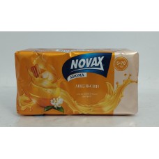 Акція Мило екопак Novax Апельсин /5х70гр