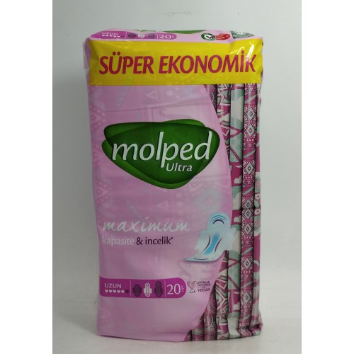 Акція 10% Прокладки Molped Ultra Long Super EКО /20шт 5*