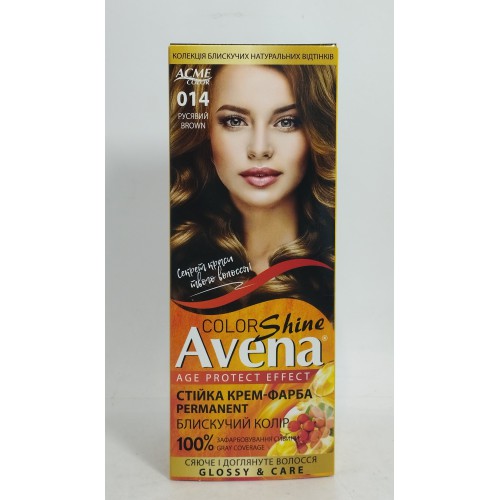 Акція Фарба для волосся Avena 014 русий /набір