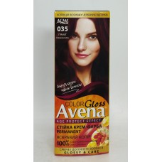 Акція Фарба для волосся Avena 035 гранат /набір