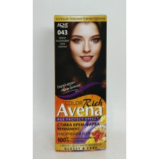 Акція Фарба для волосся Avena 043 темно-каштановий /набір
