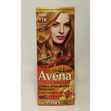Акція Фарба для волосся Avena 114 натурально-бежевий /набір