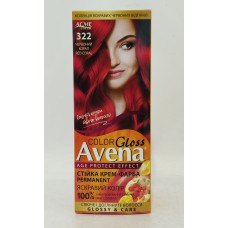 Акція Фарба для волосся Avena 322 червоний корал /набір