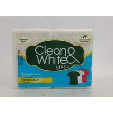 Акція Мило господарче Duru Clean & White універсал. 2х120г /240г