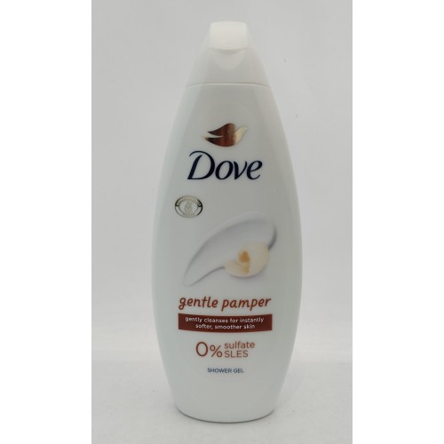 Акція Гель для душу Dove Gentle pamper (обійми ніжності) /250мл крем