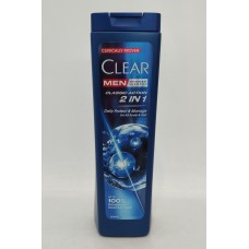 Акція Шампунь Clear Men для чоловічі 2в1 Щоденний захист для всих типів вол. /225мл