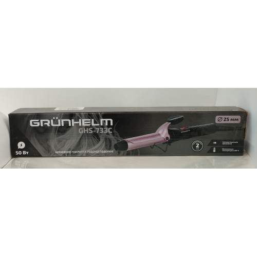 Плойка електрична Grunhelm GHS-733C 50Вт кераміка
