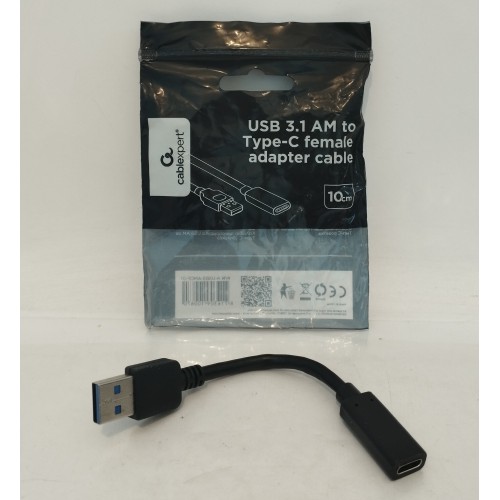 Перехідник Type-C to USB3.0 Cablexpert А-USB3-АМСF-01