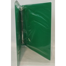 Папка пластик Economix Е30702 4 кільця, 1 кишеня А4 /шт