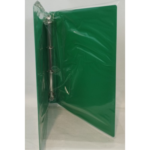 Папка пластик Economix Е30702 4 кільця, 1 кишеня А4 /шт