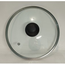 Кришка склянна для кастрюлі сковороди Stenson MH-0633 22см з ручкою /шт