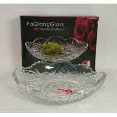 Салатниця скло Fa Qiang Glass під хрусталь D-13A-B 18, 6см /шт