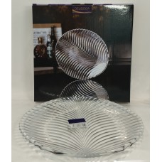 Салатниця скло Delisoga блюдо DSP6102-3 d24см /шт