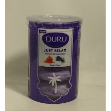 Акція Мило стак. Duru Just relax (мед та лаванда) /4х90г