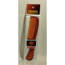 Розчоска плоска Flowers з ручкой середня F437 /шт