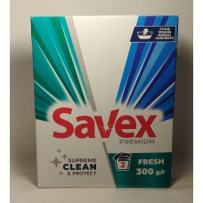 Акція Пральний порошок Savex для ручного прання 2в1 Fresh /300г