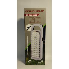 Ліхтар-лампа Grunhelm GR-6803DTP 3, 2W 50LED, акум.2400mAh /шт