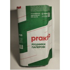 Рушник Зіг-Заг Praktika побут зелений V-V 160 арк.23х23
