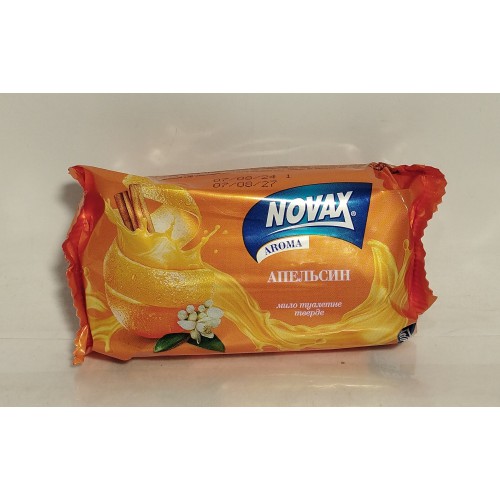 Акція Мило туалетне Novax aroma Апельсин /140гр