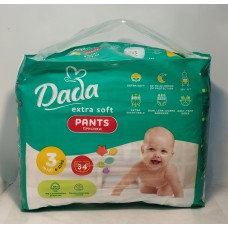 Підгузник трусики Dada extra soft maxi 6-11кг(3) /34шт
