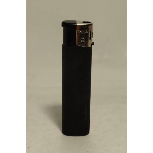 Запальничка п'єзо НР-127 чорна (резинова) /шт