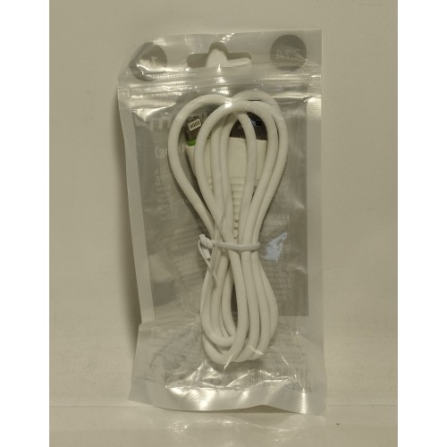 Кабель USB AM /Lightning 1м 2.1А Grunhelm GMC-01LW White