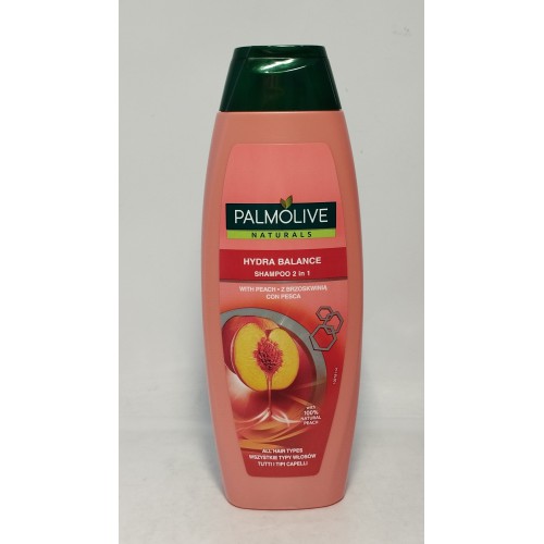 Акція Шампунь Palmolive 2в1 Hydra balance (персик) для всих типів волосся /350мл