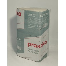 Рушник Зіг-Заг Praktika побут сірий V-V 160 арк.23х24