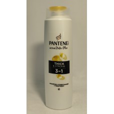 Акція Шампунь Pantene 3в1 Густе та міцне для тонкого та ослабленого волосся /325мл