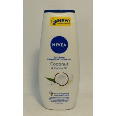 Гель для душу Nivea крем кокос олія жожоба /250мл