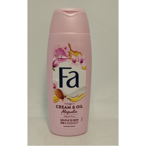 Акція Гель для душу Fa Cream & oil Magnolia (з ароматом магнолії) /250мл